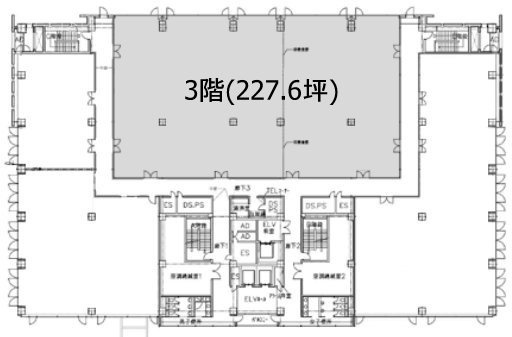 文京グリーンコートイーストウィング3F 間取り図