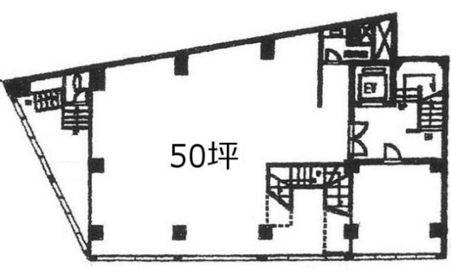 クロサワビル2F 間取り図