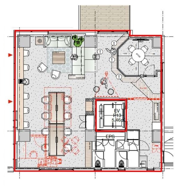グランデュオ神山町3F 間取り図