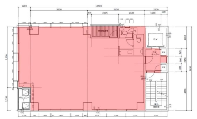 武蔵野ビル2F 間取り図