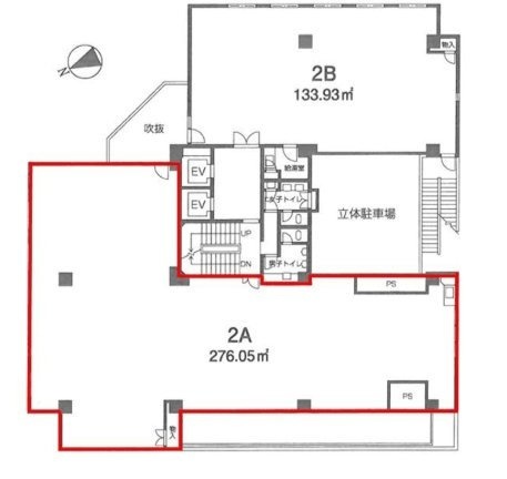 中村LKビルA 間取り図