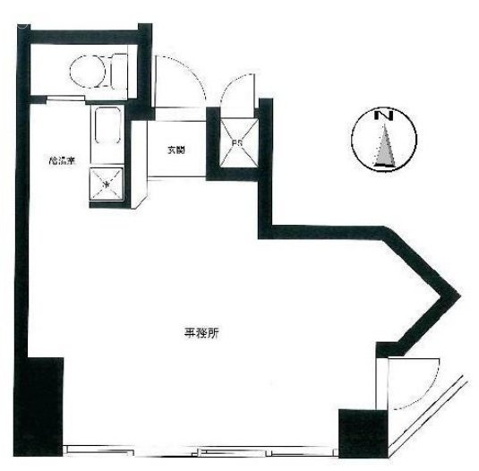 田辺ビル201 間取り図