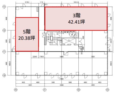 飯田橋iーMARK ANNEX3F 間取り図