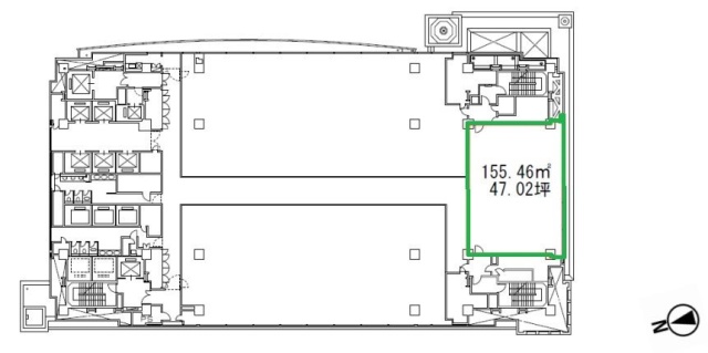 大成大手町ビル7F 間取り図