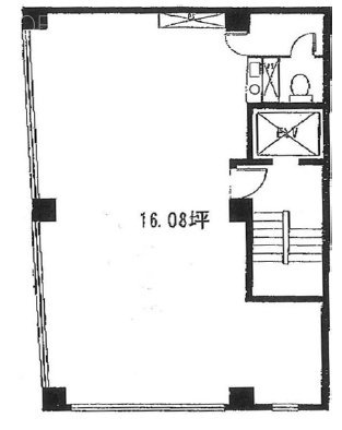 ダイアビル5F 間取り図