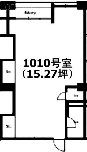 岡崎ビル1010 間取り図