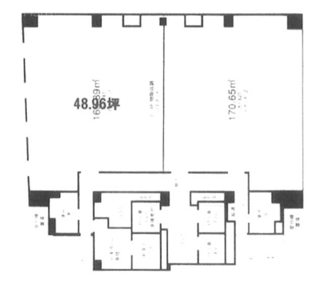 マルイト銀座第3ビル西 間取り図