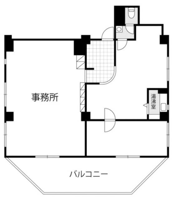 市ヶ谷左内坂ハイム308 間取り図