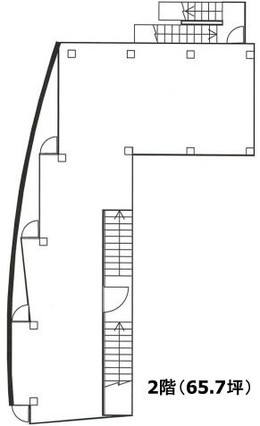 グランドショップ鷺宮2F 間取り図