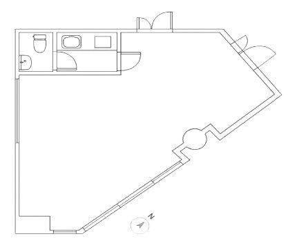 前田ビル201 間取り図