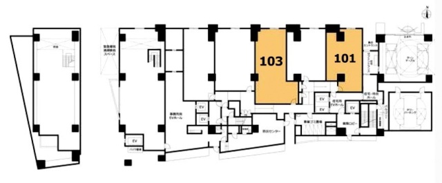 宮益坂ビルディング101 間取り図