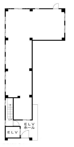 西村商店第二ビル1F 間取り図