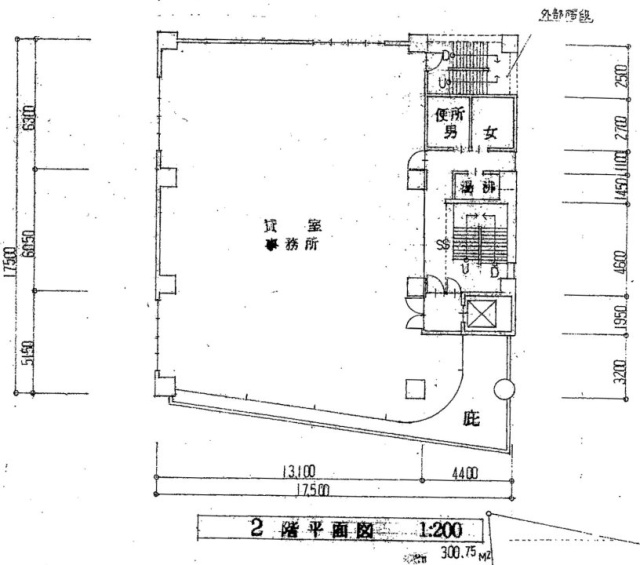 第6松ビル2F 間取り図