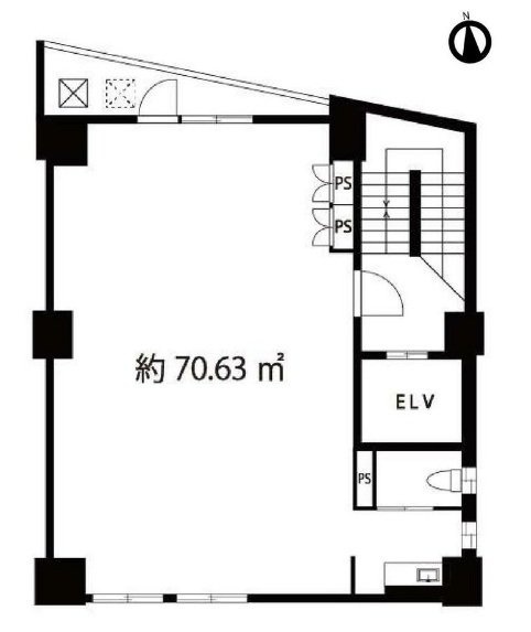 高田パッケージビル6F 間取り図
