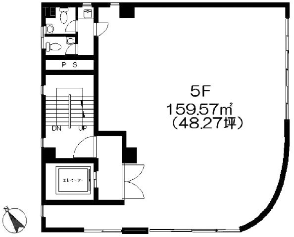 セラヴィ五反田ビル5F 間取り図