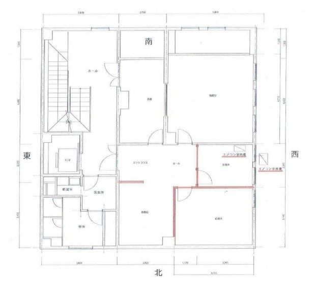 エーエスビル5F 間取り図