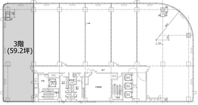 八王子ONビル3F 間取り図