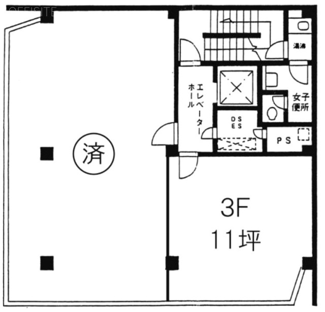 精工ビル3F 間取り図