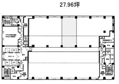 Tennozu Bay Tower東C 間取り図