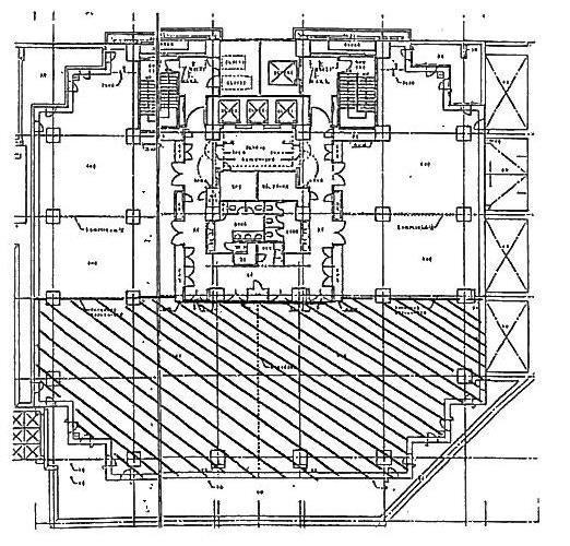 勝どきサンスクエア6F 間取り図