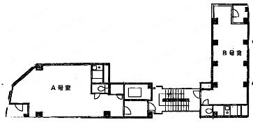 丸忠ビルB 間取り図