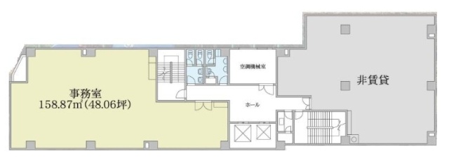 南江堂ビル7F 間取り図