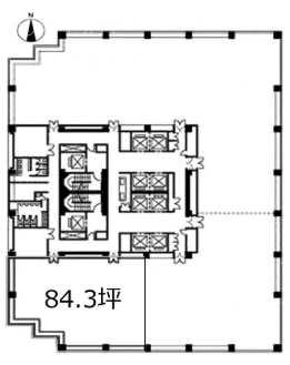 アルカセントラル19F 間取り図