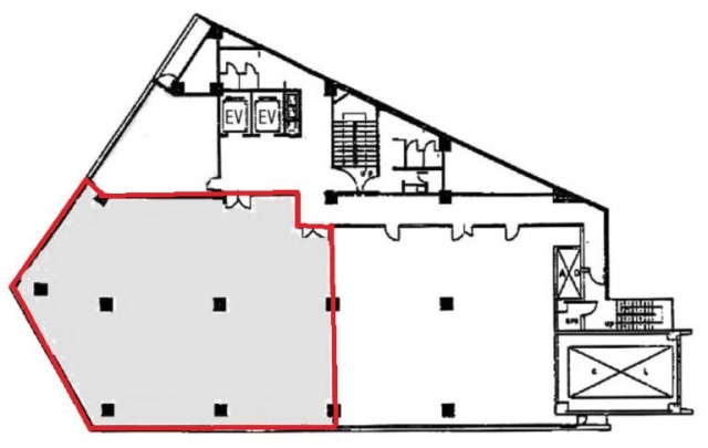 合人社東京永田町ビル4F 間取り図