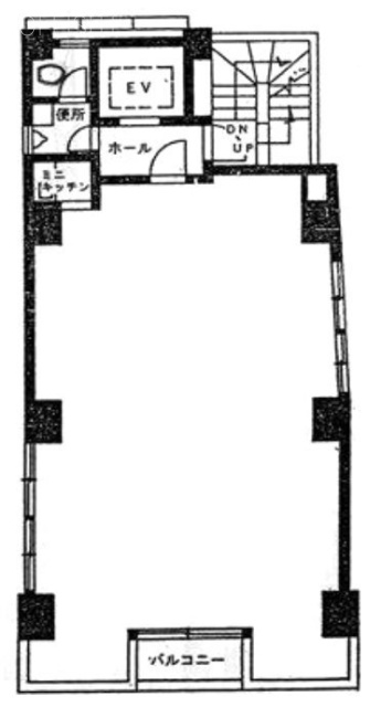中野第1ビル3F 間取り図