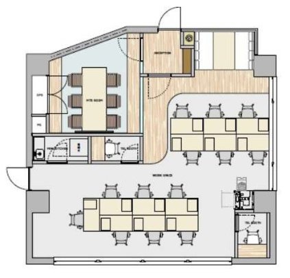 クオーレエビス102 間取り図