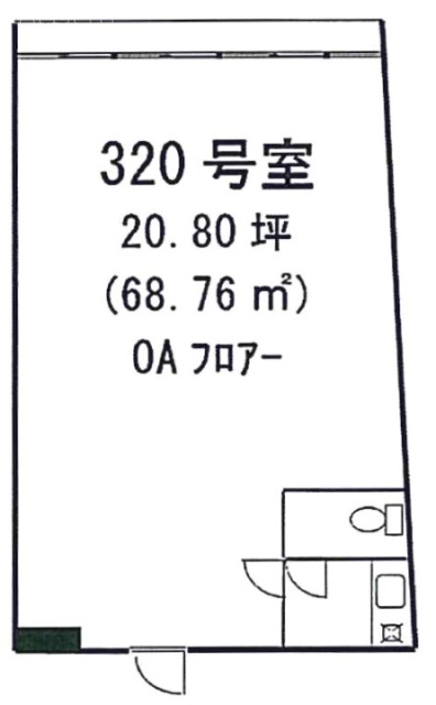東京セントラル表参道320 間取り図