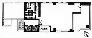 FORUM赤坂10F 間取り図