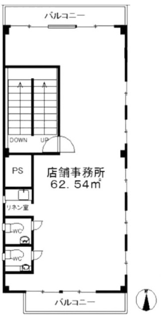 サトービル4F 間取り図