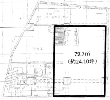 大原アジアビルB1F 間取り図