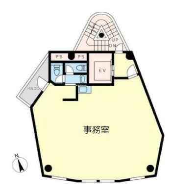 ランドコム麻布台10F 間取り図