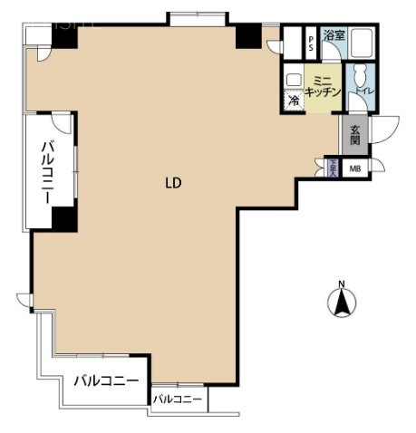 T・M畑中ビル201 間取り図