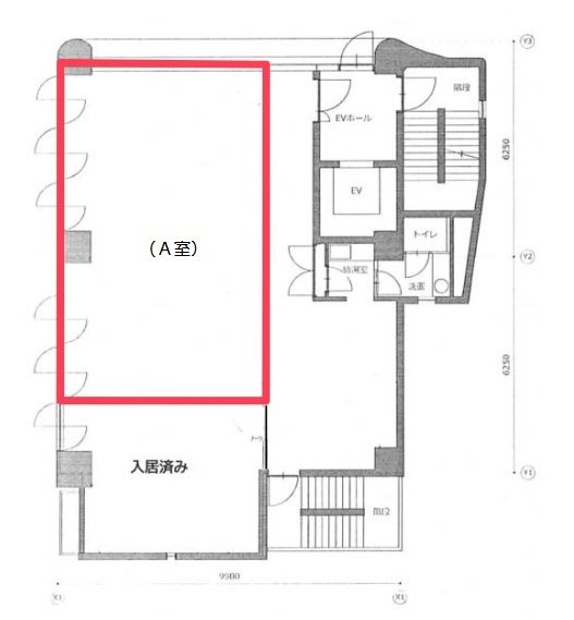 宗谷関口ビルA 間取り図