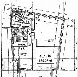 KDX新宿ビル9F 間取り図