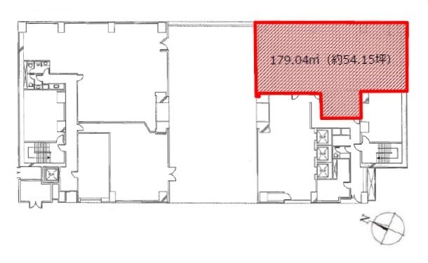 文藝春秋新館1F 間取り図