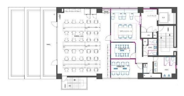 THE PORTAL IWAMOTOCHO8F 間取り図