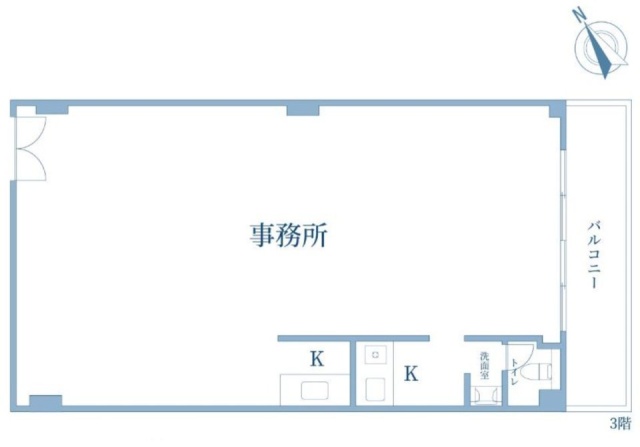 品川テクノビル3F 間取り図