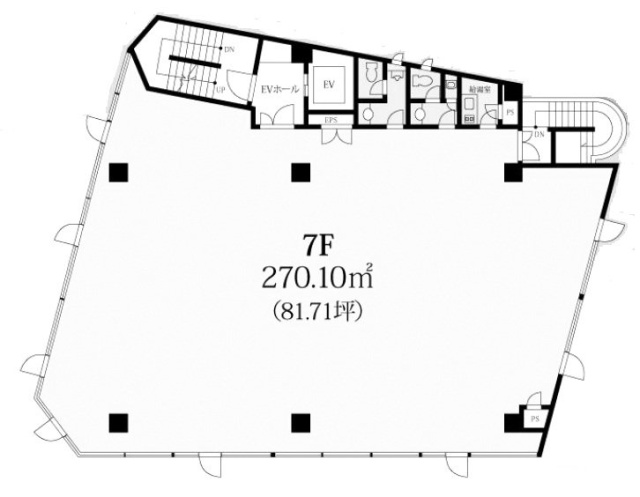 BHビル7F 間取り図
