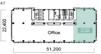 JMFビル笹塚014F 間取り図