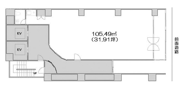 吉野第二ビル1F 間取り図