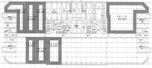 新宿アイランドタワー106 間取り図