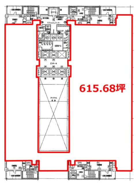 リバーサイド隅田7F 間取り図