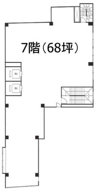 東栄ビル7F 間取り図