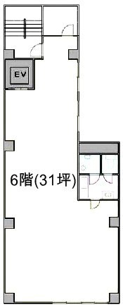 マツザワ第6ビル6F 間取り図