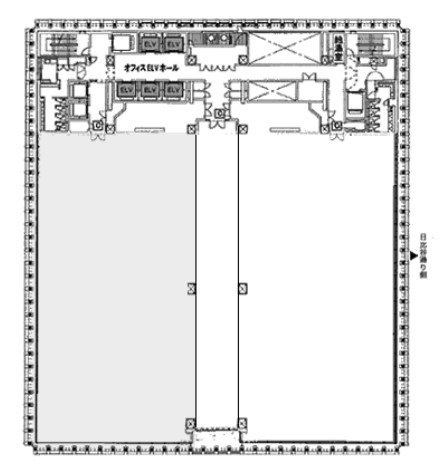 経団連会館13F 間取り図