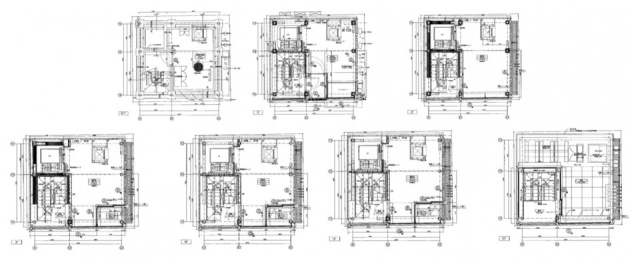 LANDPOOL GINZAB1F~5F 間取り図